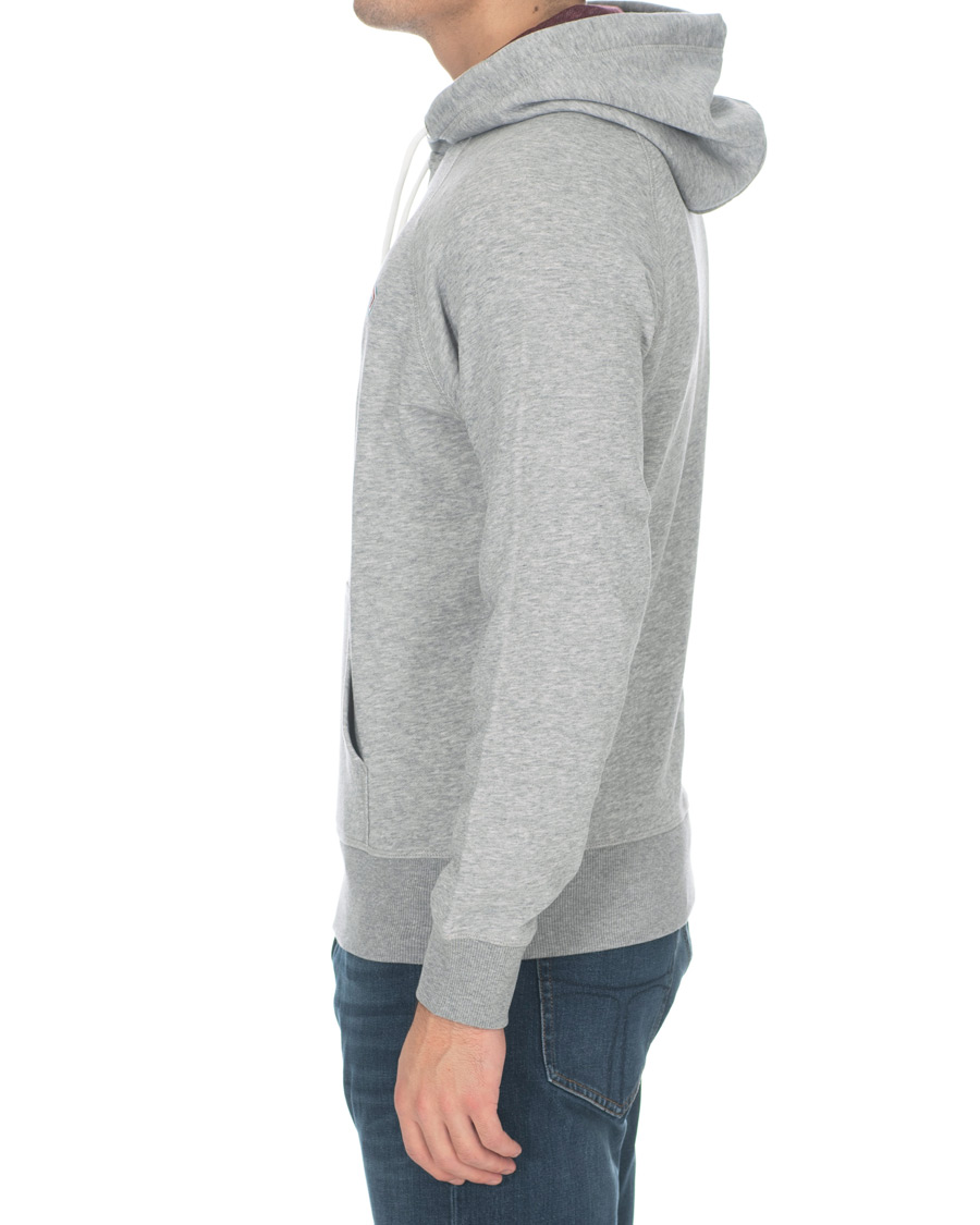 Herr | Tröjor | GANT | Graphic Sweat Hoodie Grey Melange