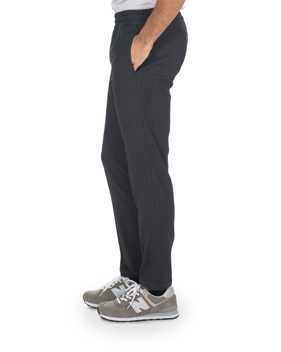 Herr | Byxor | Samsøe Samsøe | Samsøe & Samsøe Smithy Trousers Dark Grey Melange