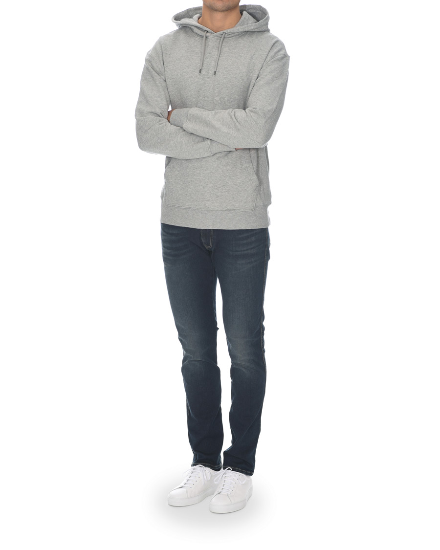 Herr | Tröjor | J.Crew | 330 French Terry Pullover Hoody Heather Grey