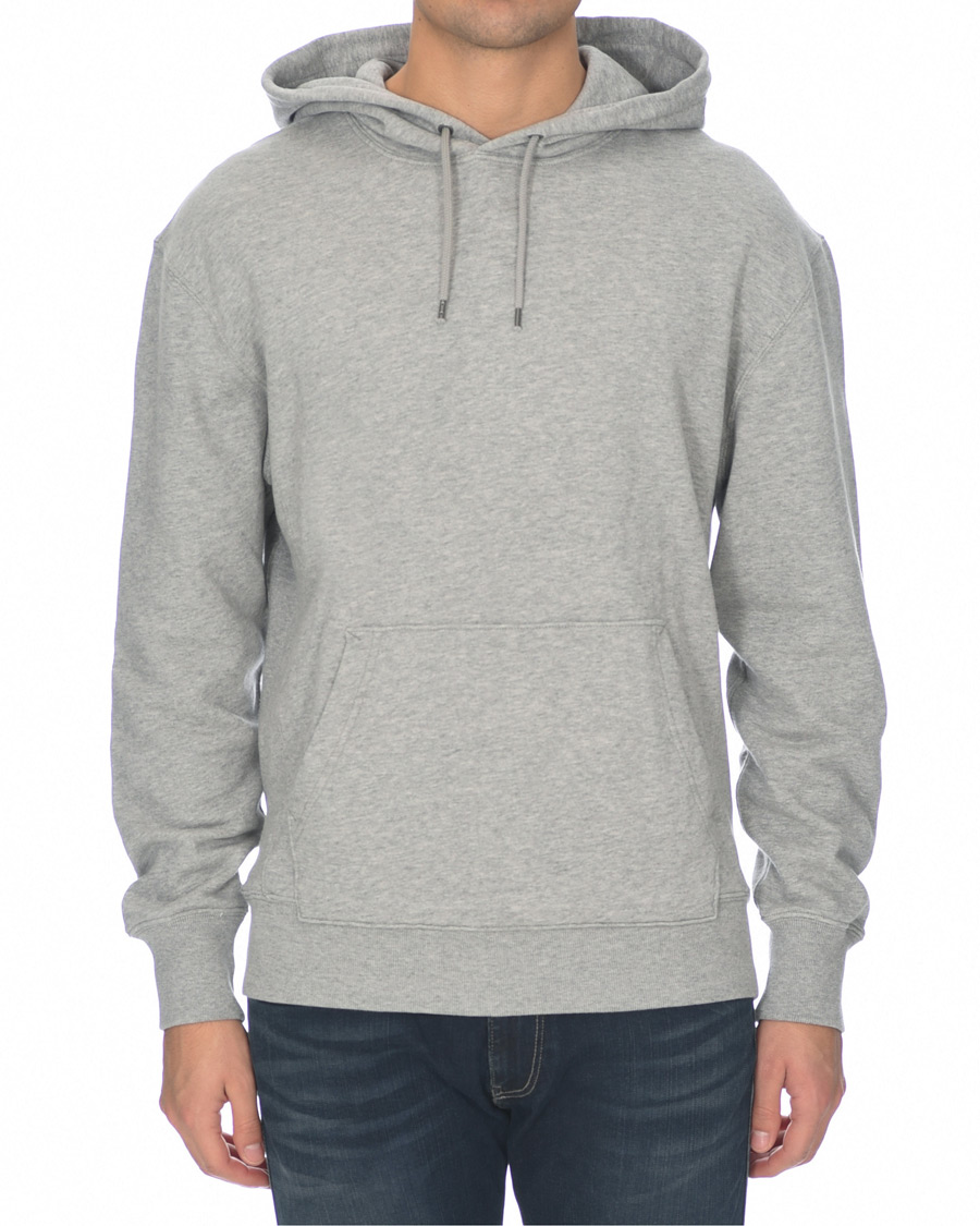 Herr | Tröjor | J.Crew | 330 French Terry Pullover Hoody Heather Grey