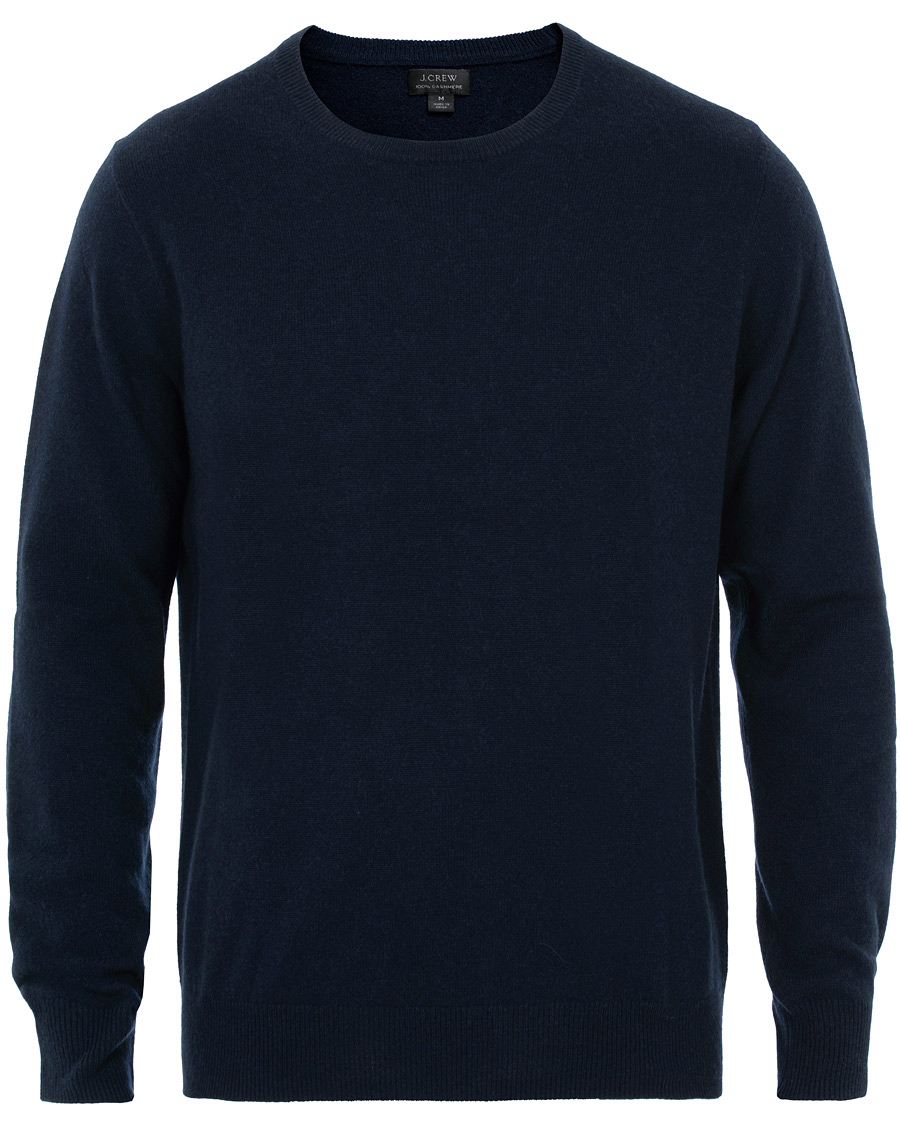 Herr | Tröjor | J.Crew | Cashmere Crew Neck Navy