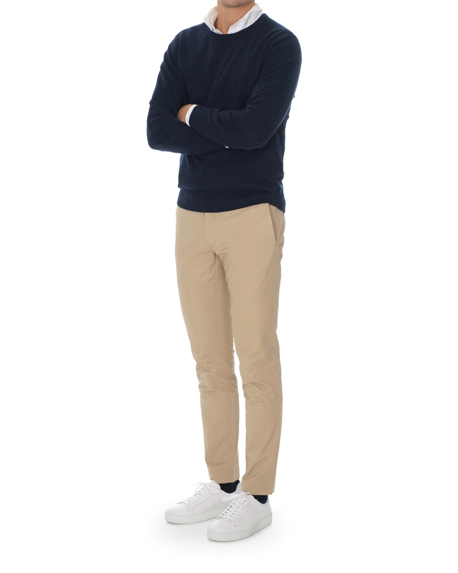Herr | Tröjor | J.Crew | Cashmere Crew Neck Navy