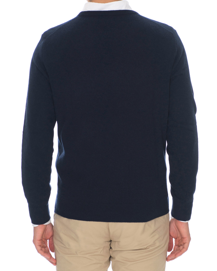 Herr | Tröjor | J.Crew | Cashmere Crew Neck Navy