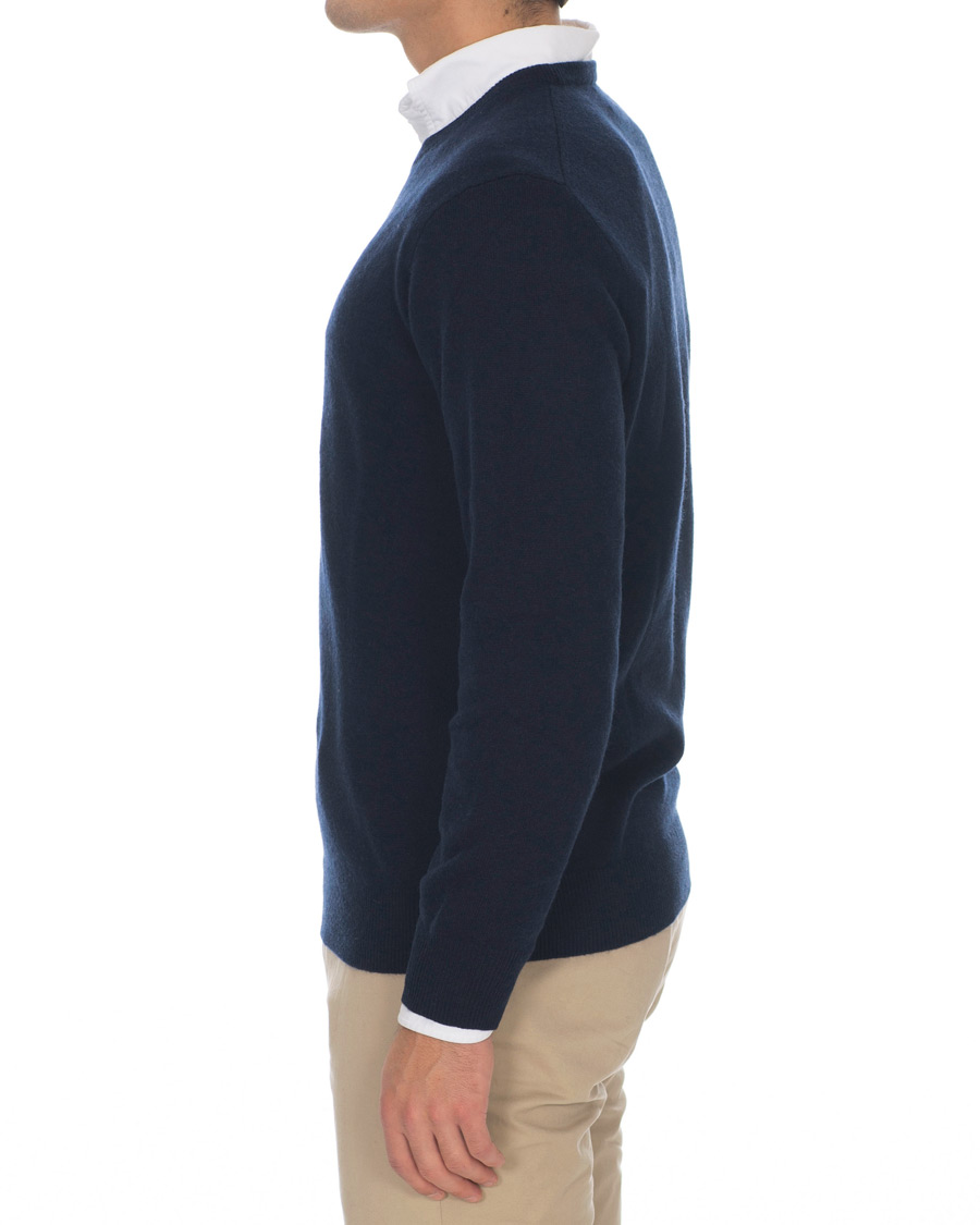 Herr | Tröjor | J.Crew | Cashmere Crew Neck Navy