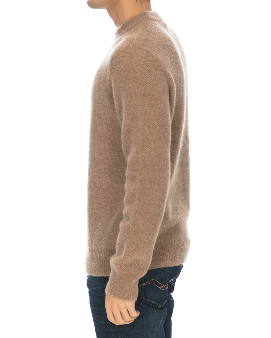 Herr | Tröjor | Filippa K | Julian Mohair Sweater Dark Khaki