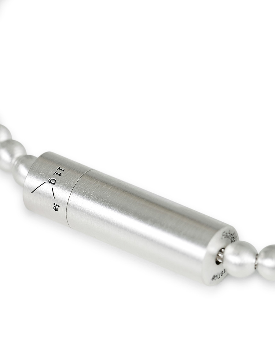Herr | LE GRAMME Beads Bracelet Brushed Sterling Silver 11g | LE GRAMME | Beads Bracelet Brushed Sterling Silver 11g