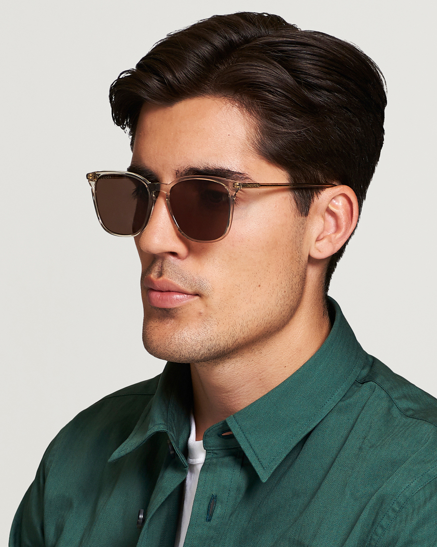 Herr | Solglasögon | Gucci | GG0547SK Sunglasses Brown/Brown