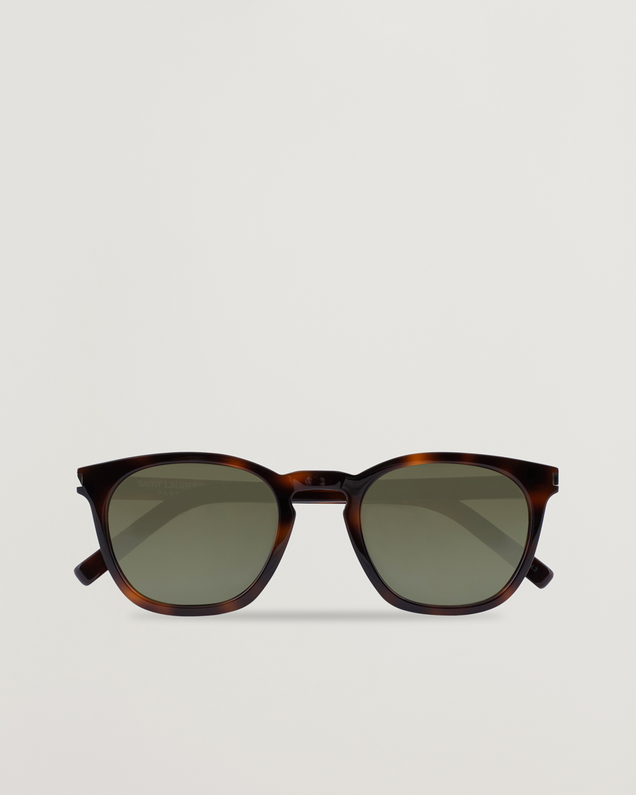 Herr | Solglasögon | Saint Laurent | SL 28 Sunglasses Havana/Green