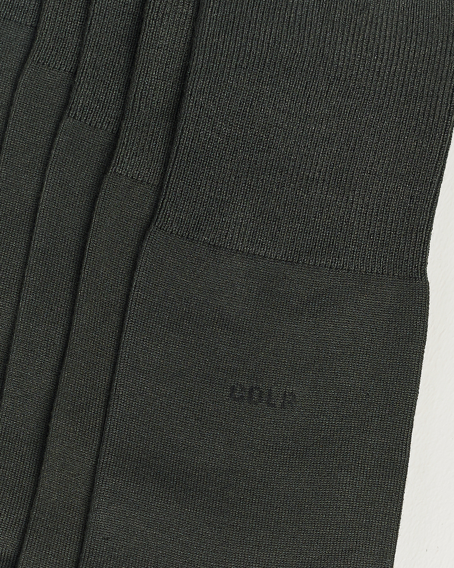 Herr | Skandinaviska specialister | CDLP | 5-Pack Bamboo Socks Charcoal Grey