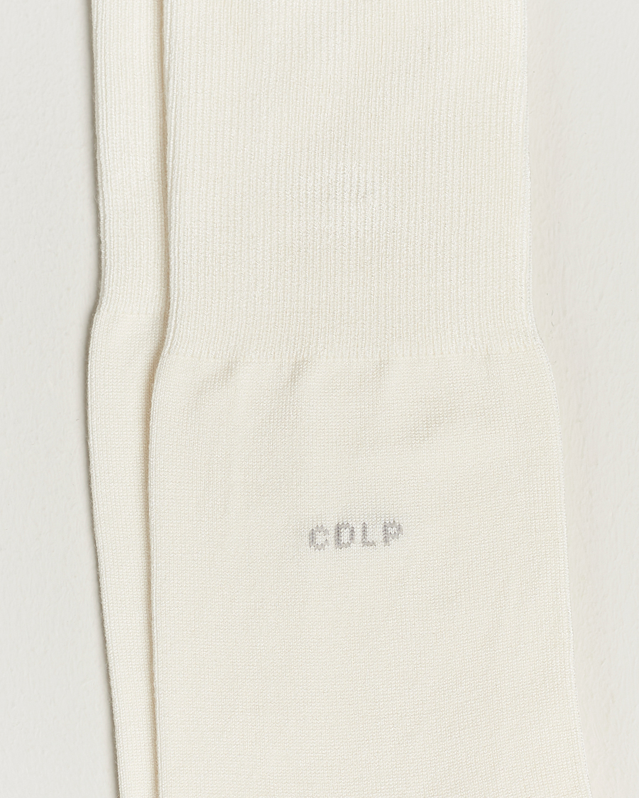 Herr | Vanliga strumpor | CDLP | Bamboo Socks White