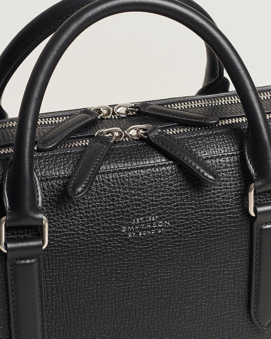 Herr | Väskor | Smythson | SmythsonLudlow Large Briefcase With Zip FrontBlack