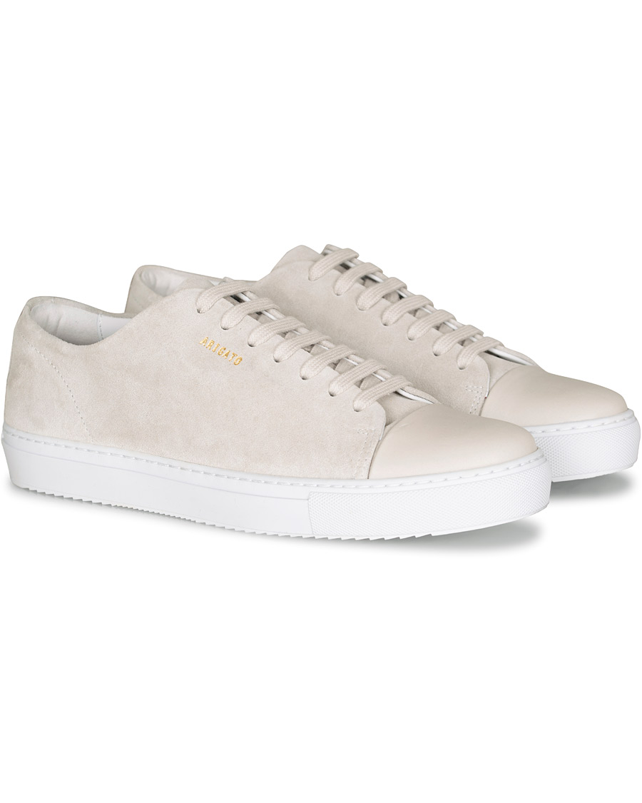 Herr | Axel Arigato Cap Toe Sneaker Off White Suede | Axel Arigato | Cap Toe Sneaker Off White Suede