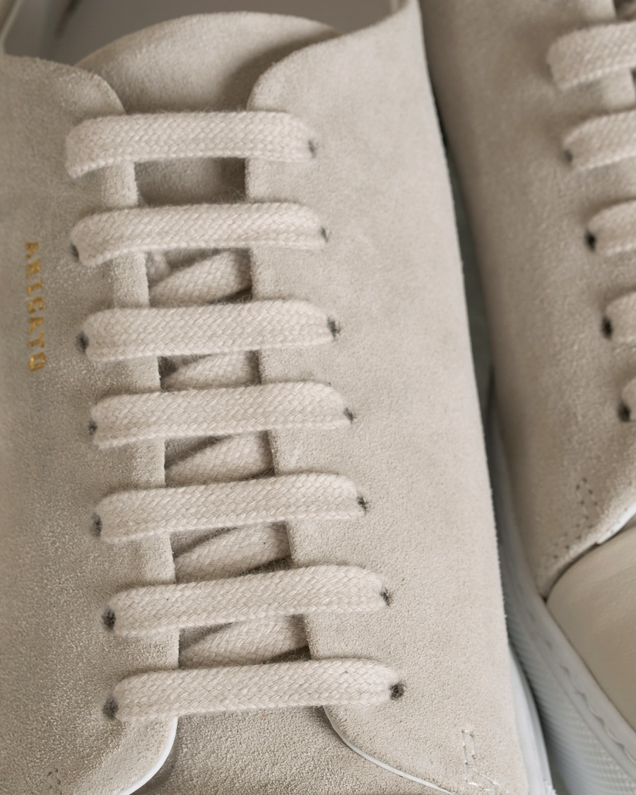 Herr | Axel Arigato Cap Toe Sneaker Off White Suede | Axel Arigato | Cap Toe Sneaker Off White Suede