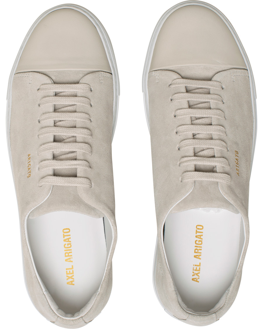 Herr | Axel Arigato Cap Toe Sneaker Off White Suede | Axel Arigato | Cap Toe Sneaker Off White Suede