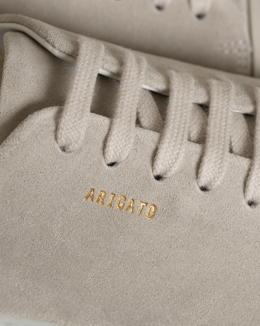 Herr | Axel Arigato Cap Toe Sneaker Off White Suede | Axel Arigato | Cap Toe Sneaker Off White Suede