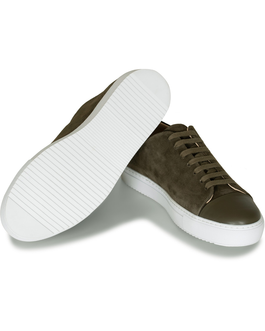 Herr | Axel Arigato Cap Toe Sneaker Military Green Suede | Axel Arigato | Cap Toe Sneaker Military Green Suede