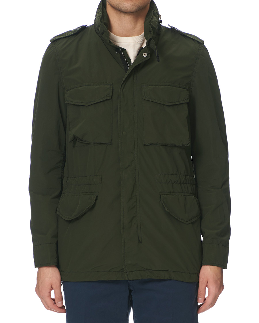 Herr | Jackor | Aspesi | M65 Replica Field Jacket Dark Green