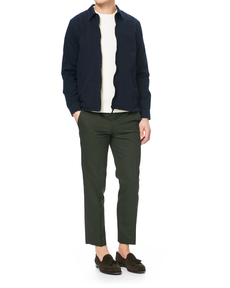 Herr | Jackor | Aspesi | Harrington Jacket Navy