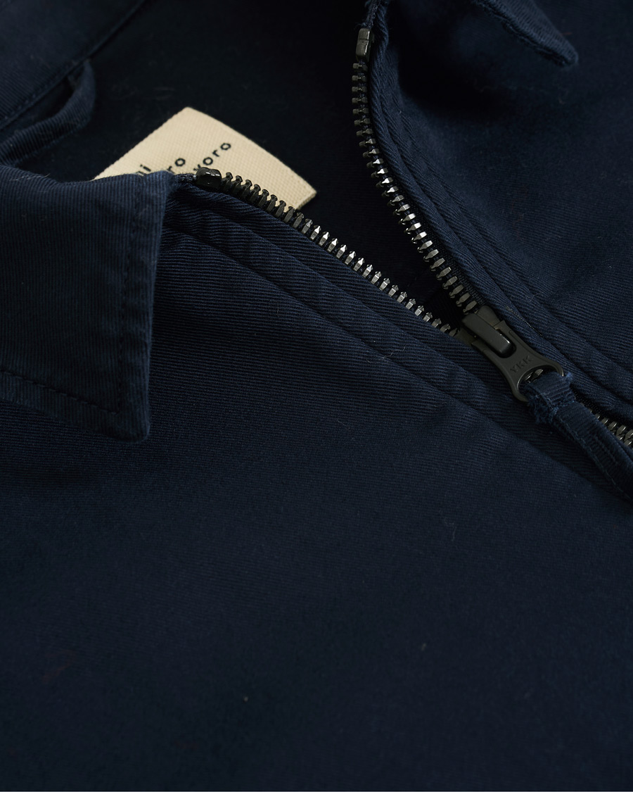 Herr | Jackor | Aspesi | Harrington Jacket Navy