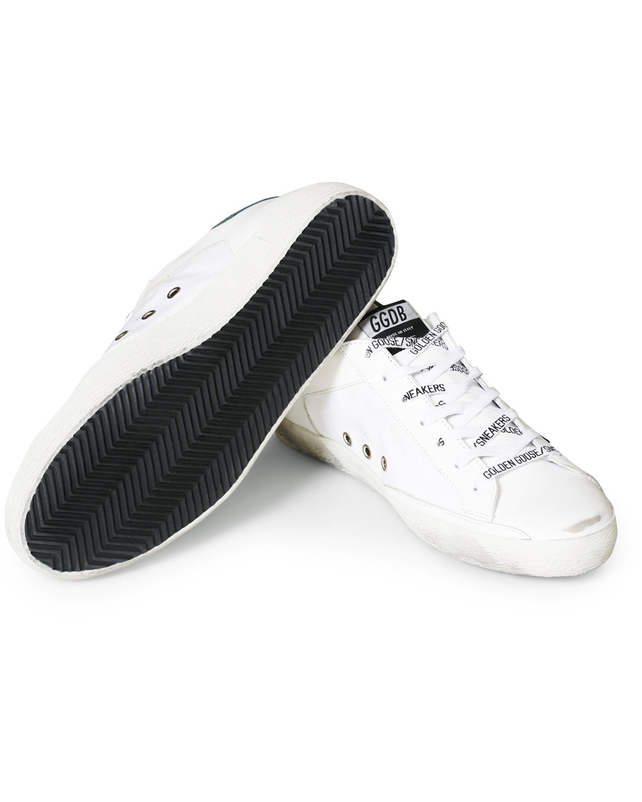 Herr | Golden Goose Deluxe Brand Black Star Canvas Superstar Sneaker White | Golden Goose | Deluxe Brand Black Star Canvas Superstar Sneaker White