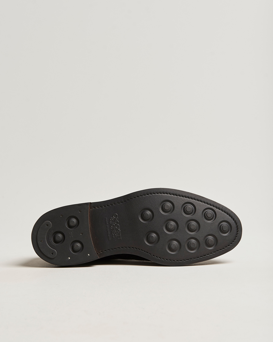 Herr | Brogues | Crockett & Jones | Pembroke Derbys Black Calf