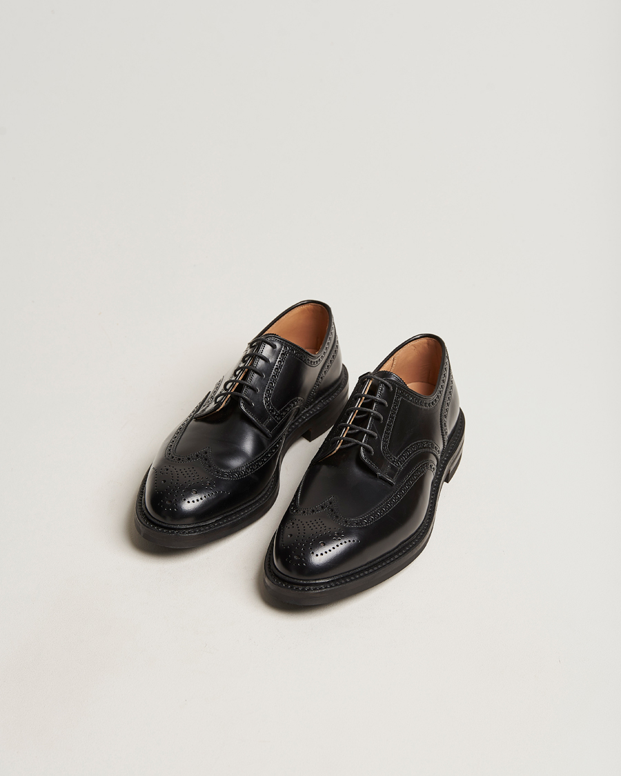 Herr | Crockett & Jones Pembroke Derbys Black Calf UK7.5 - EU41.5 | Crockett & Jones | Pembroke Derbys Black Calf UK7.5 - EU41.5