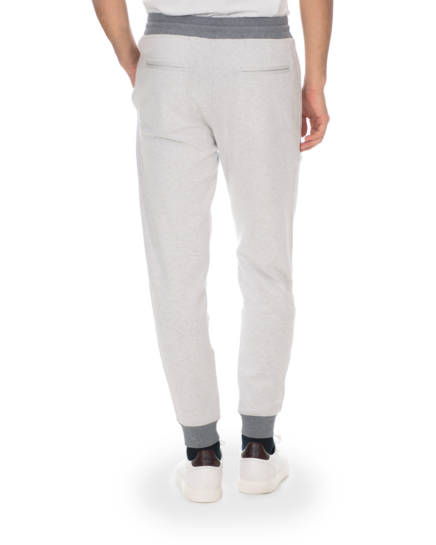 Herr | Byxor | Brunello Cucinelli | Super Light Cotton Jogging Trousers Light Beige