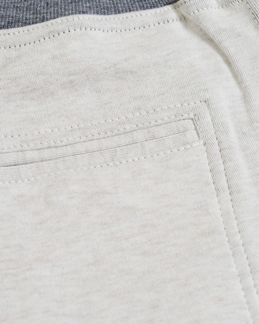 Herr | Byxor | Brunello Cucinelli | Super Light Cotton Jogging Trousers Light Beige