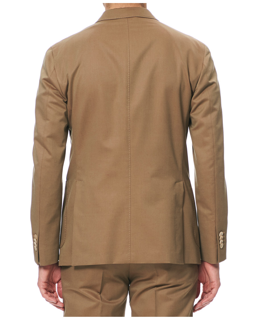 Herr | Kostymer | Boglioli | K Jacket Patch Pocket Wool Blend Suit Tobacco