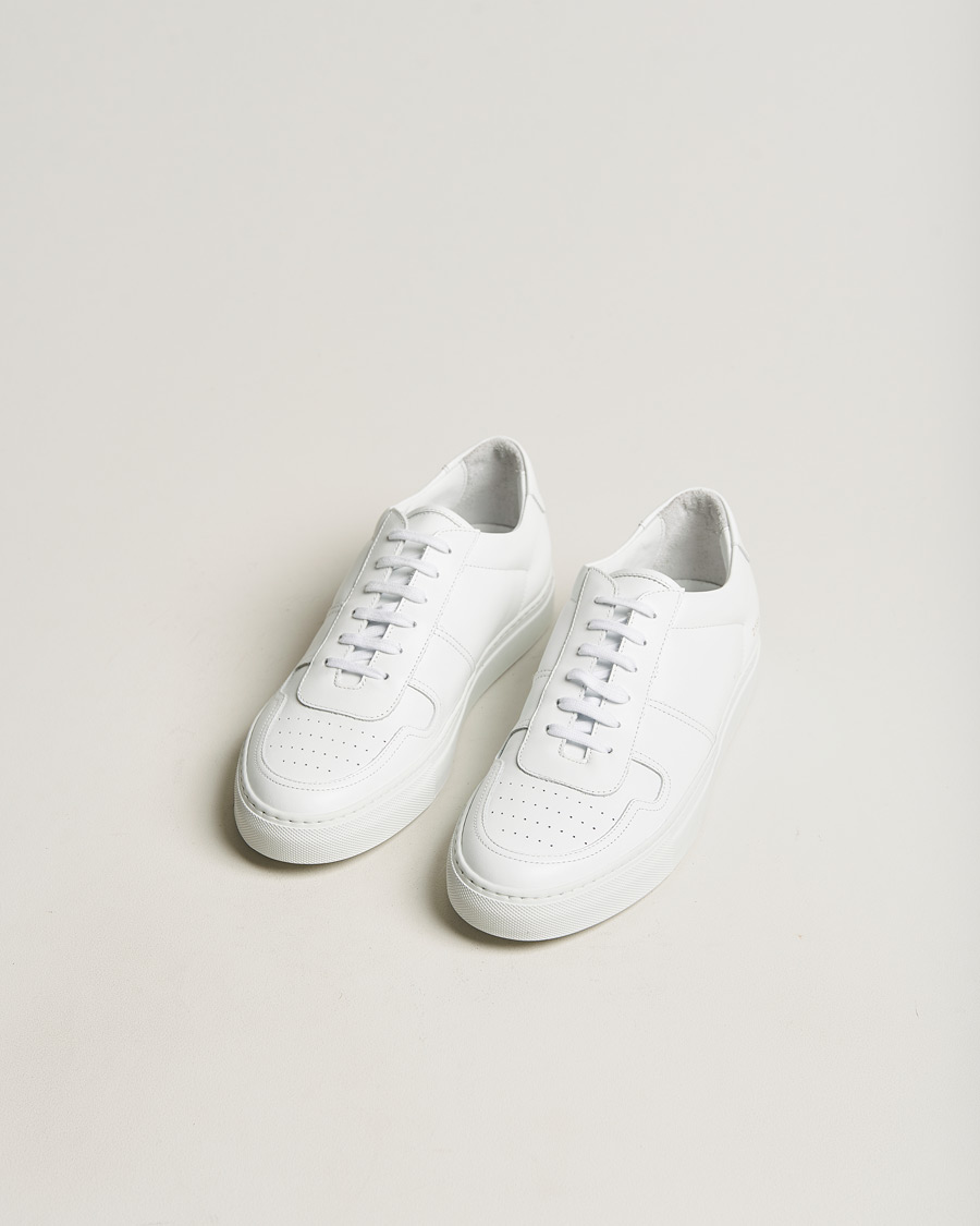 Herr | Avdelningar | Common Projects | B Ball Leather Sneaker White