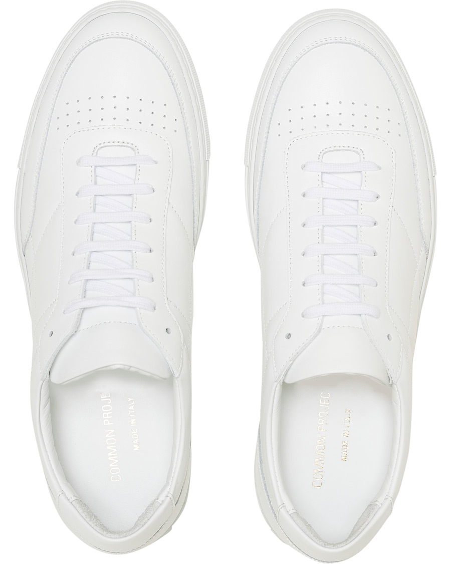Herr | Common Projects Resort Classic Sneaker White Calf | Common Projects | Resort Classic Sneaker White Calf