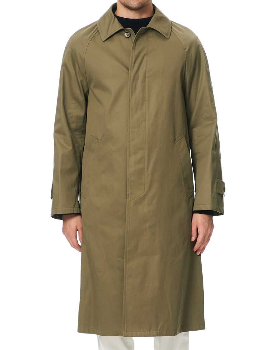 Herr | Jackor | Valstar | Raglan Cotton Coat Olive