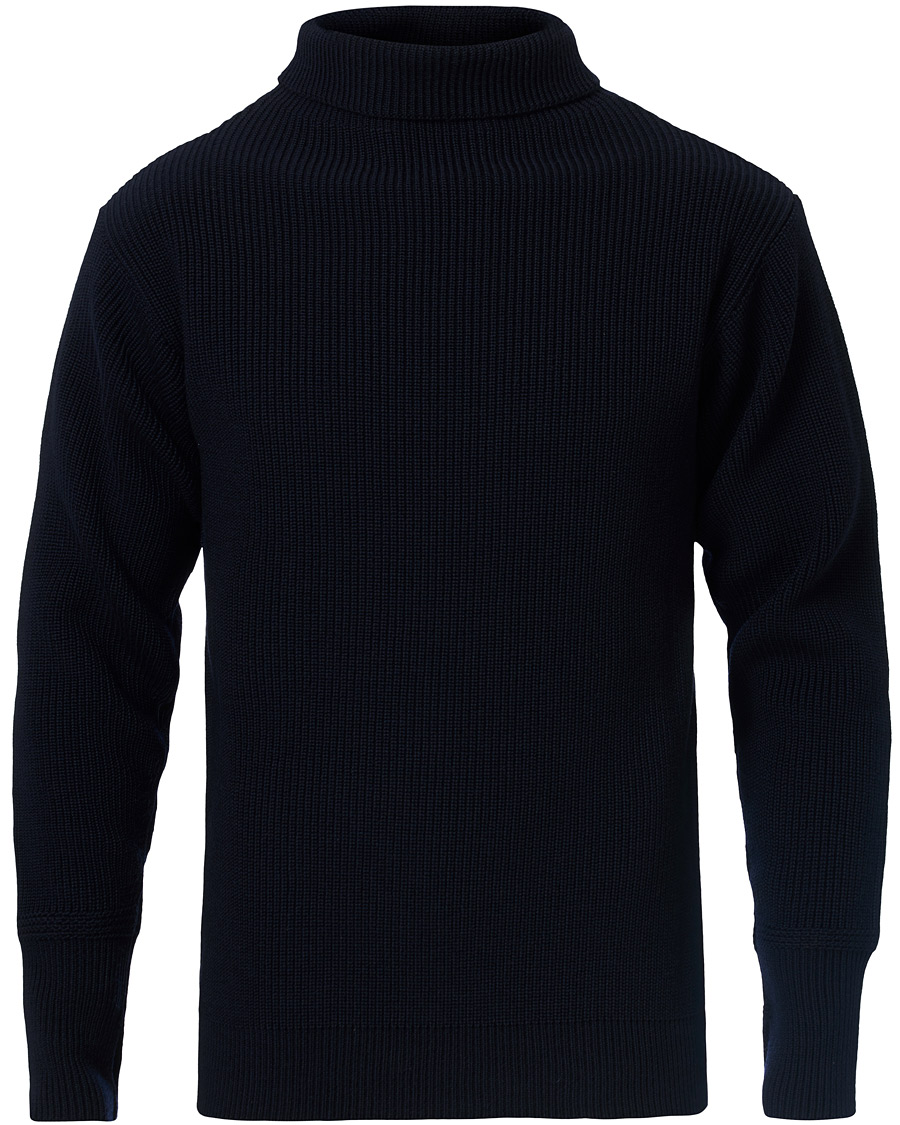 Herr | Tröjor | Andersen-Andersen | Sailor Turtleneck Navy Blue