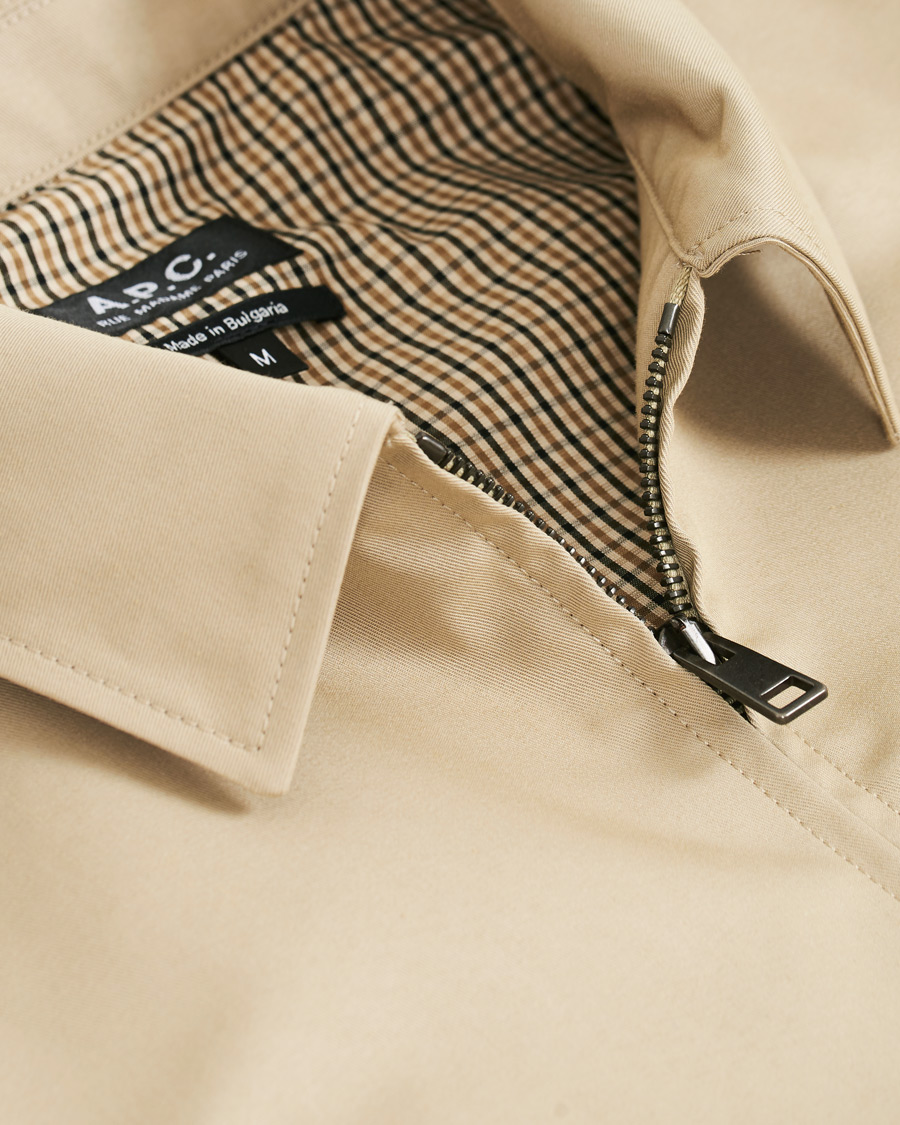 Herr | Jackor | A.P.C. | Gaspard Blouson Jacket Beige