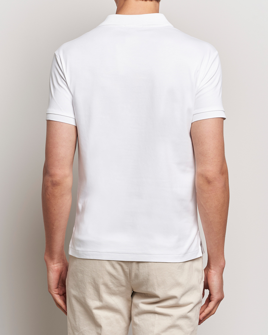 Herr | Pikéer | Polo Ralph Lauren | Slim Fit Pima Cotton Polo White