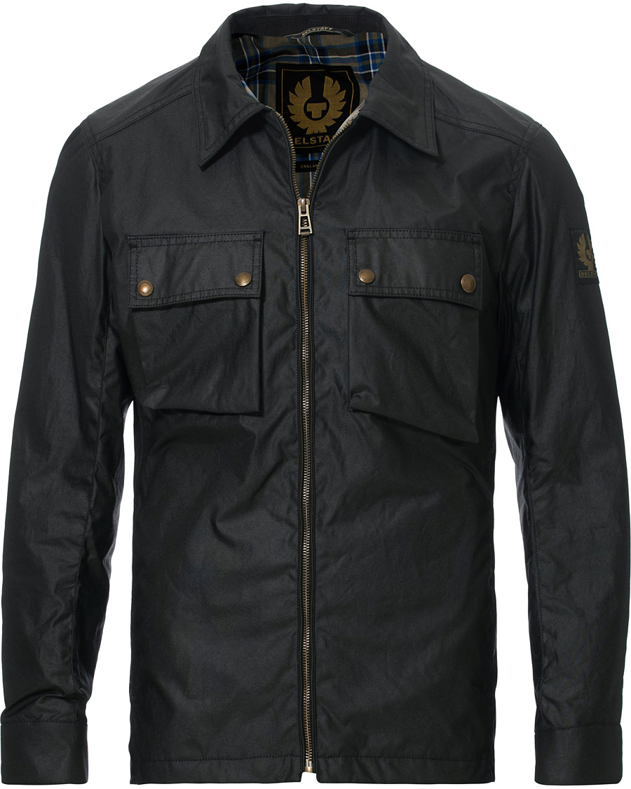 Herr | Jackor | Belstaff | Dunstall Waxed Jacket Black