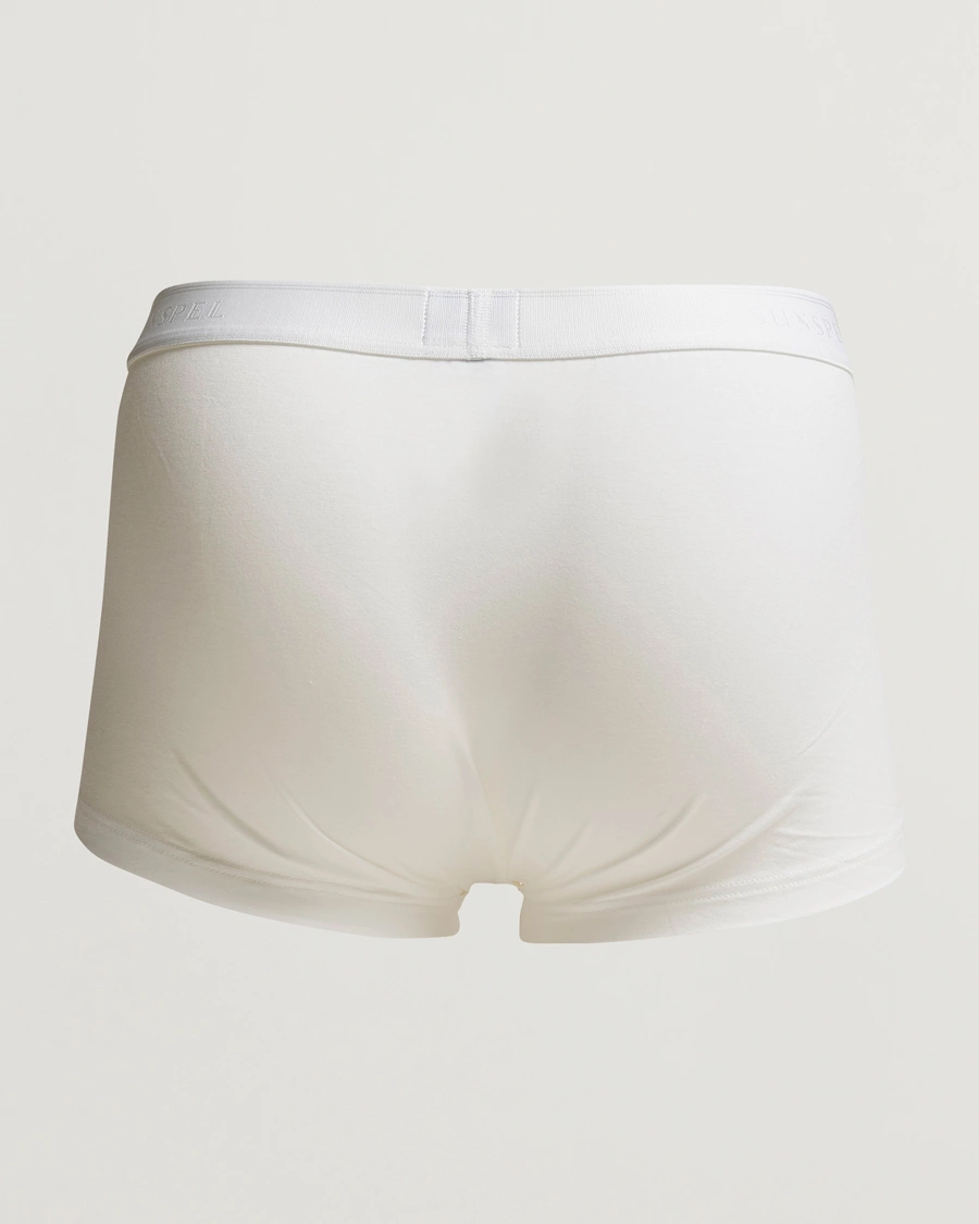 Herr | Best of British | Sunspel | 2-Pack Cotton Stretch Trunk White