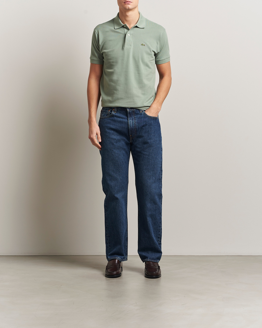 Herr | Pikéer | Lacoste | Original Polo Piké Thyme Green