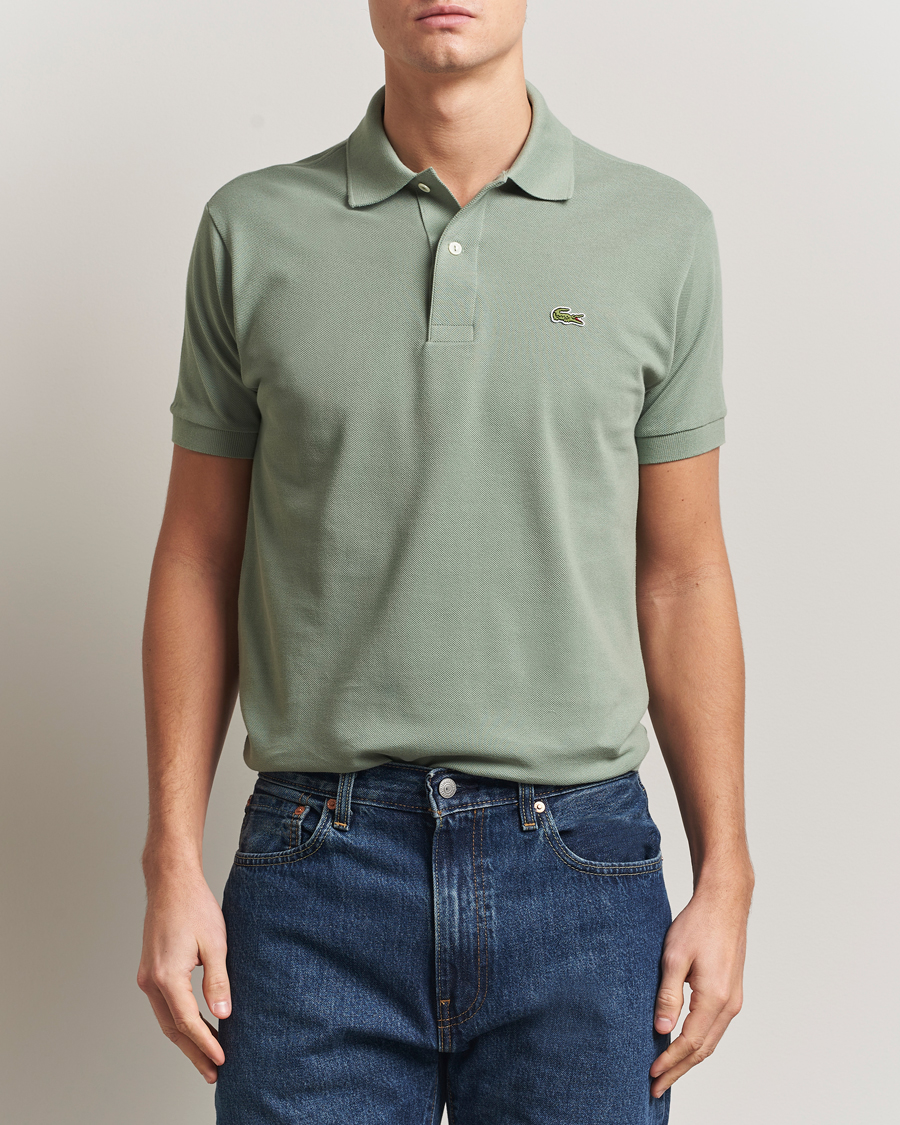 Herr | Pikéer | Lacoste | Original Polo Piké Thyme Green