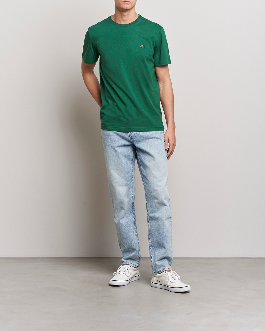 Herr | T-Shirts | Lacoste | Crew Neck T-Shirt Green