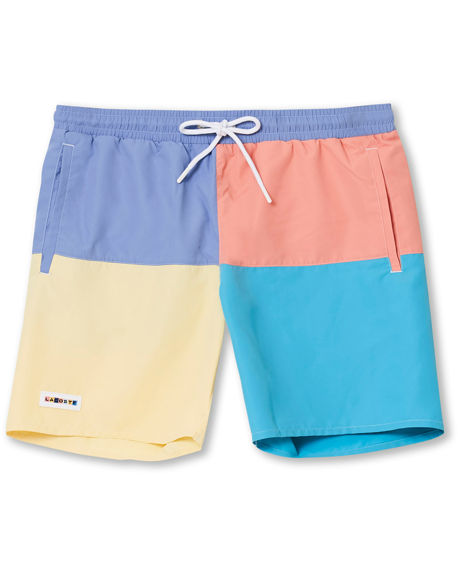 Herr | Badbyxor | Lacoste | Block Bathingtrunks Clusi/Elfe/Cicer