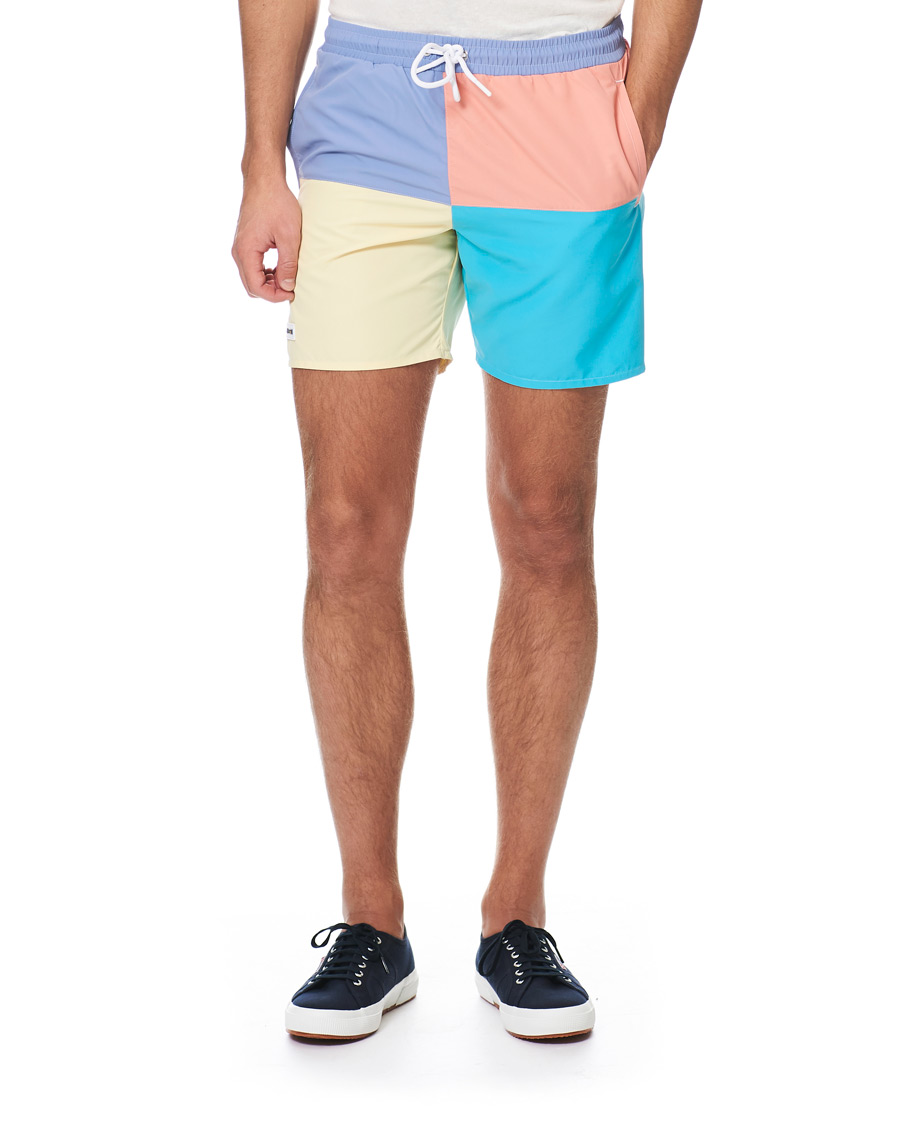 Herr | Badbyxor | Lacoste | Block Bathingtrunks Clusi/Elfe/Cicer