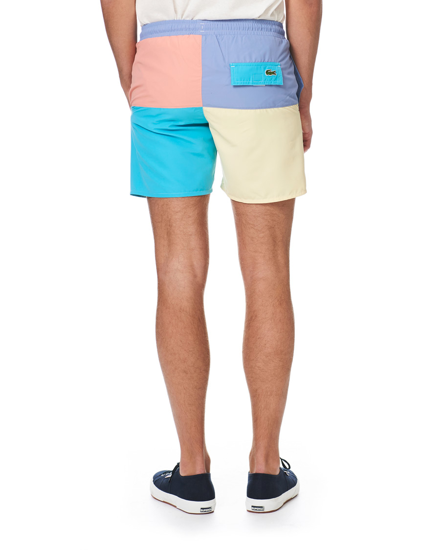 Herr | Badbyxor | Lacoste | Block Bathingtrunks Clusi/Elfe/Cicer