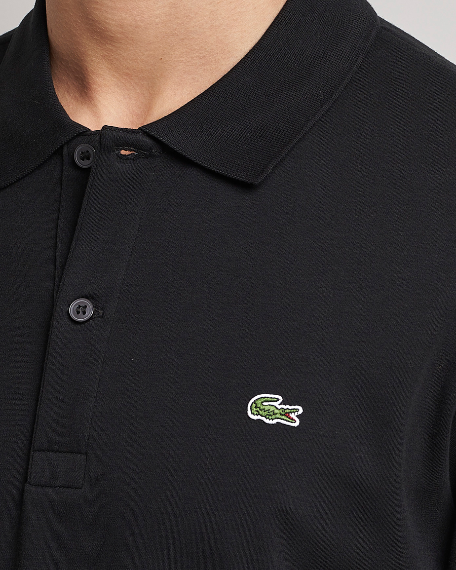 Herr | Pikéer | Lacoste | Pima Interlock Piké Black
