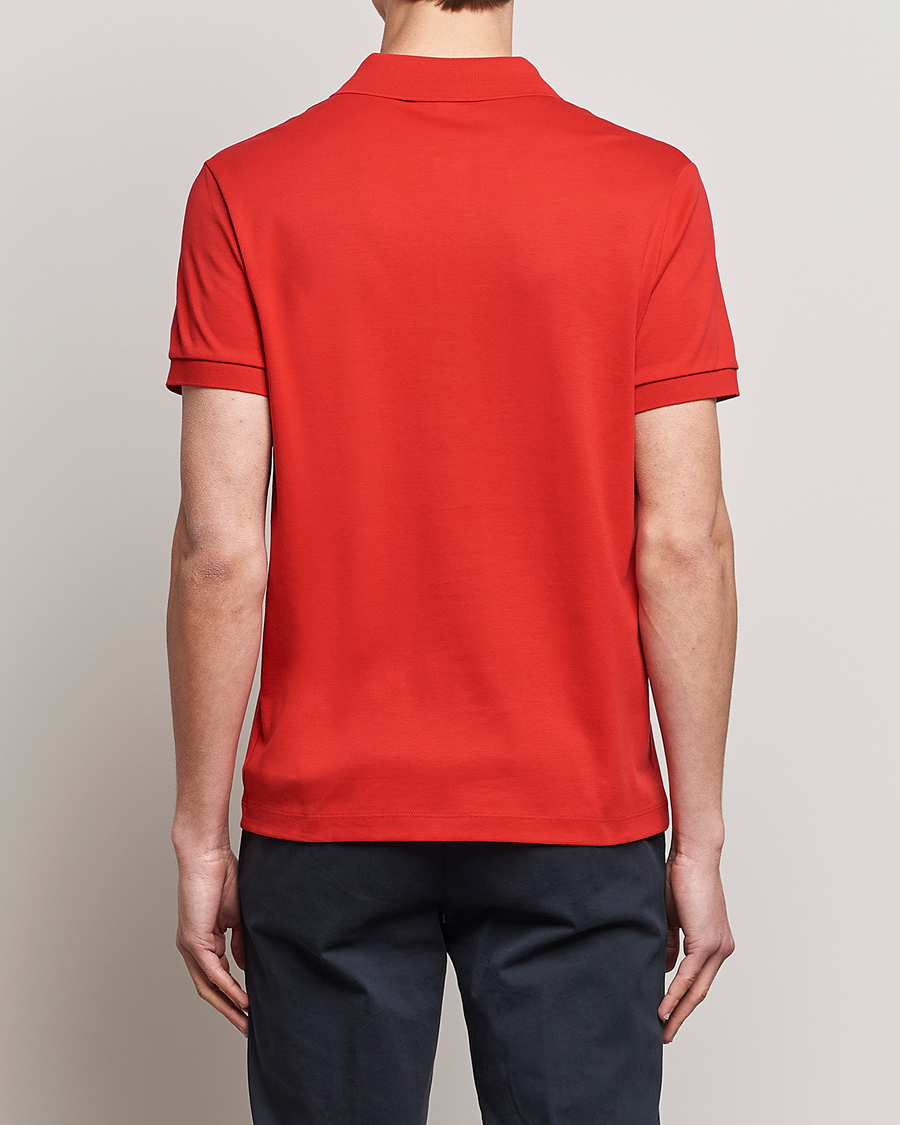 Herr | Pikéer | Lacoste | Pima Interlock Piké Red