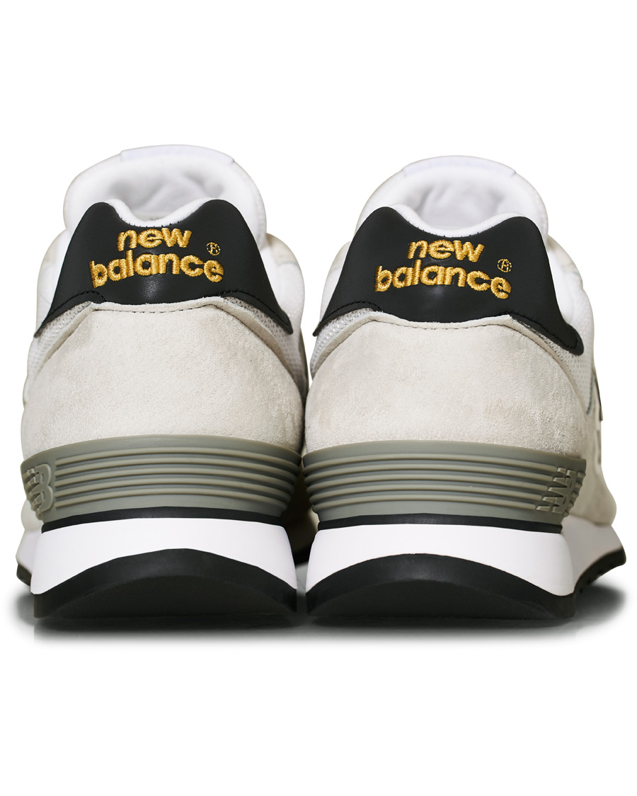 Herr | New Balance Made in England 670 Sneaker White/Gold | New Balance | Made in England 670 Sneaker White/Gold
