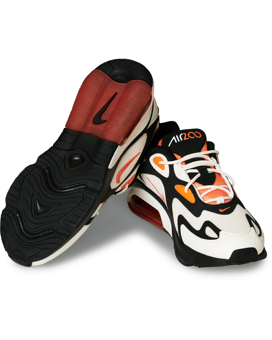 Herr | Nike Air Max 200 Sneaker Black/Magma Orange | Nike | Air Max 200 Sneaker Black/Magma Orange