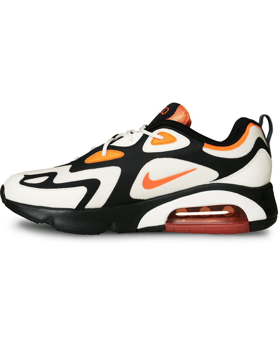 Herr | Nike Air Max 200 Sneaker Black/Magma Orange | Nike | Air Max 200 Sneaker Black/Magma Orange