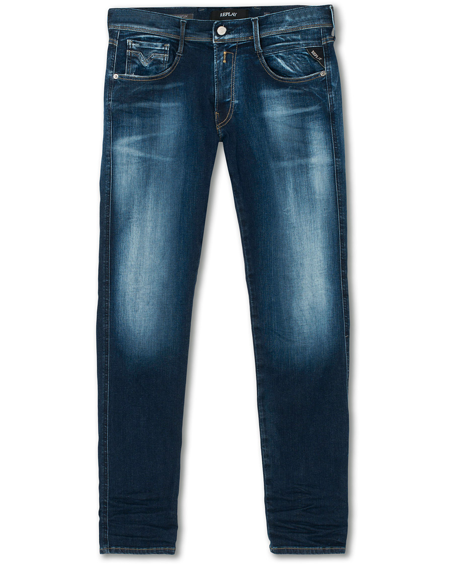 Herr | Jeans | Replay | Anbass Hyperflex Bio Jeans Medium Blue