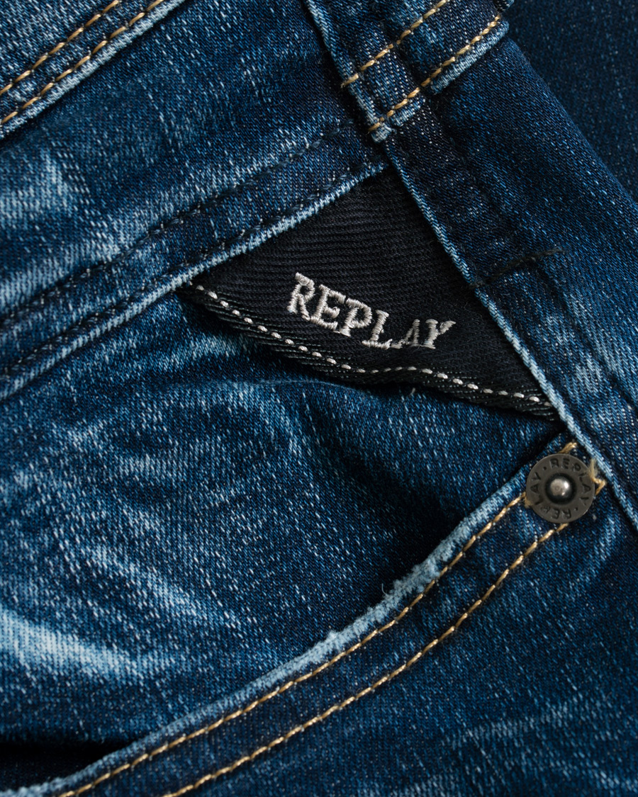 Herr | Jeans | Replay | Anbass Hyperflex Bio Jeans Medium Blue